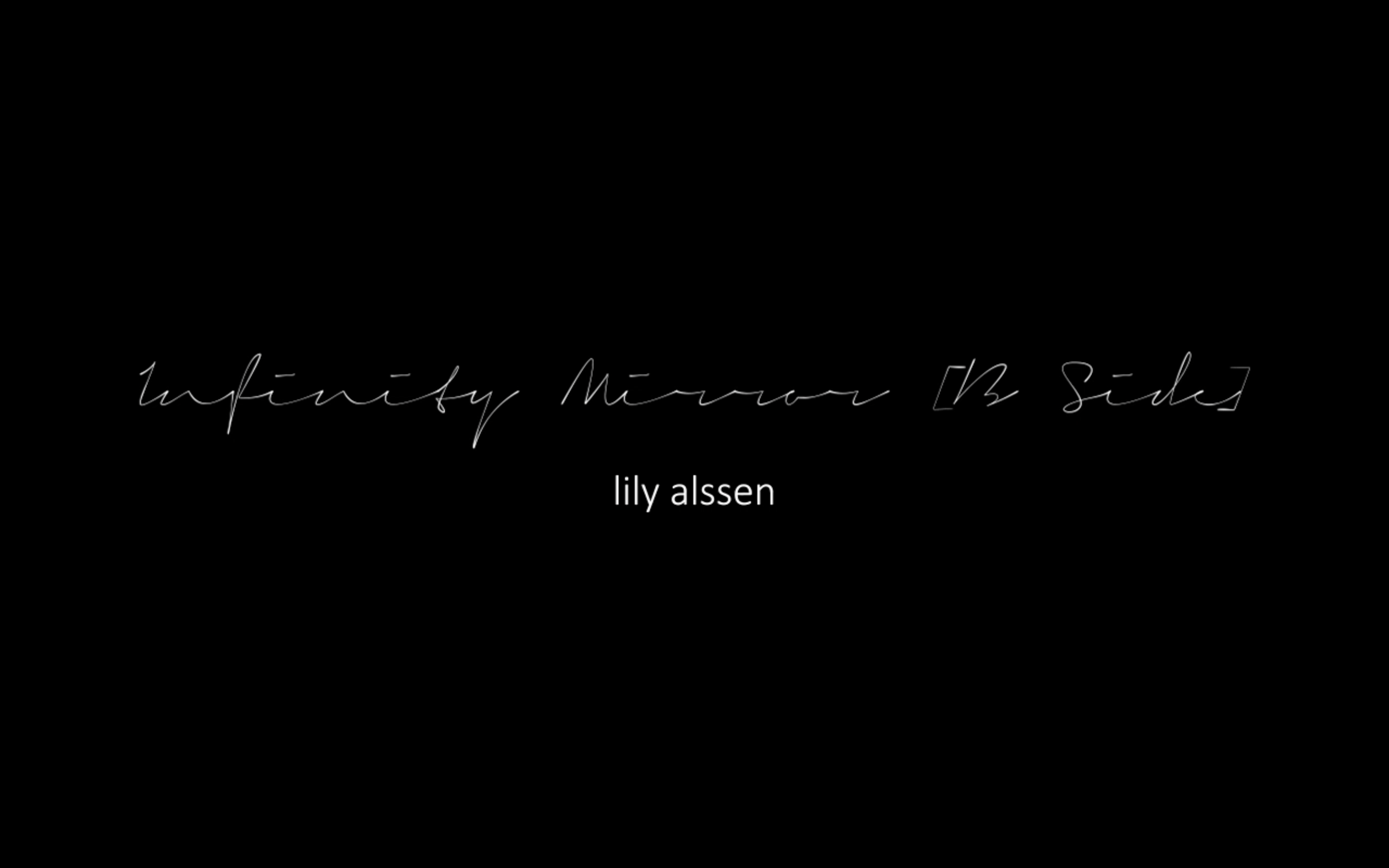 Title Infinity Mirror B Side